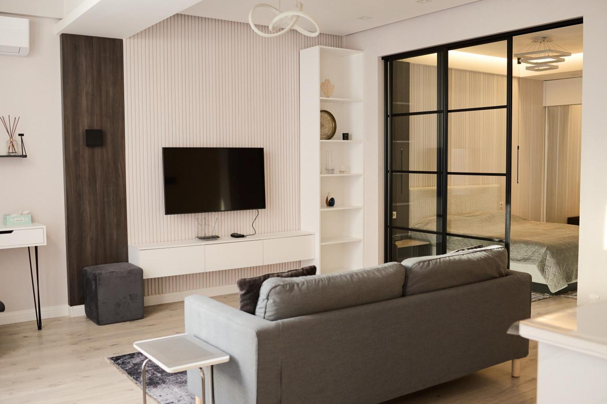 Lovely 1-Bedroom Rental Unit In Downtown Dushanbe Exterior foto